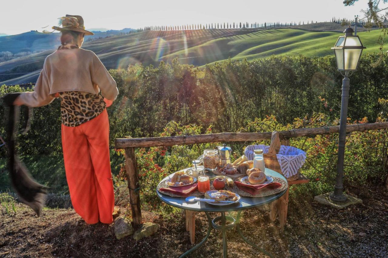 Montisi Agriturismo Bombina מראה חיצוני תמונה